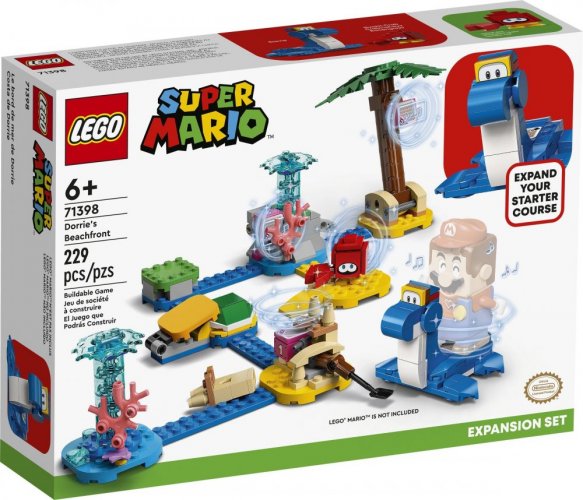 LEGO® Super Mario™ 71398 Lungomare di Dorrie - Pack di Espansione