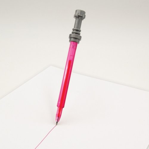 LEGO® Star Wars Penna gel a forma di spada laser - viola chiaro