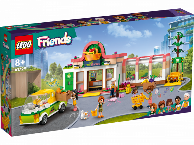 LEGO® Friends 41729 Sklep spożywczy z żywnością ekologiczną
