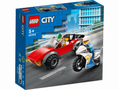 LEGO® City 60392 Motocykl policyjny – pościg za samochodem