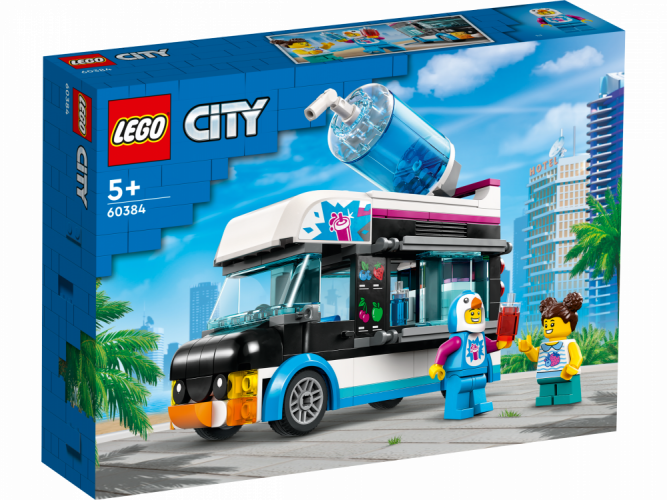 LEGO® City 60384 Carrinha Escorregadia do Pinguim