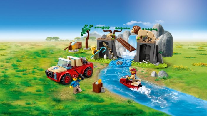 LEGO® City 60301 Terenówka ratowników dzikich zwierząt