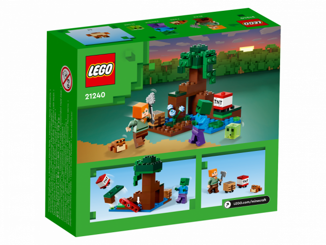 LEGO® Minecraft® 21240 A mocsári kaland