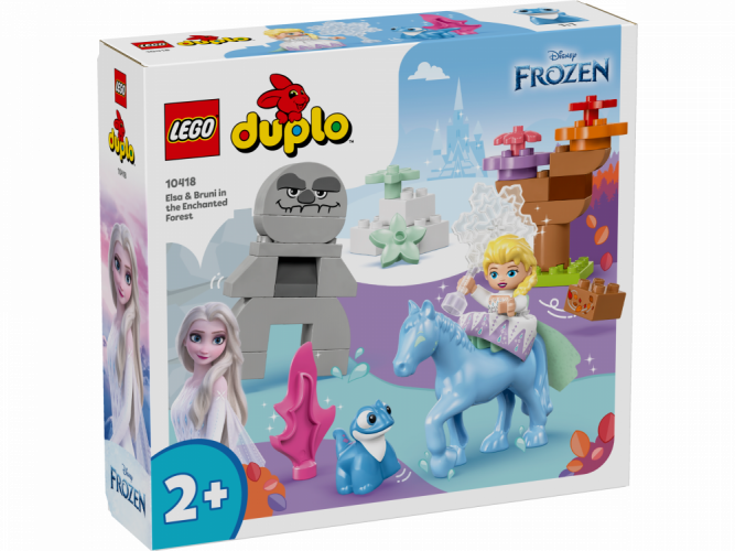 LEGO® DUPLO® 10418 Disney™ Elsa a Bruni v začarovaném lese