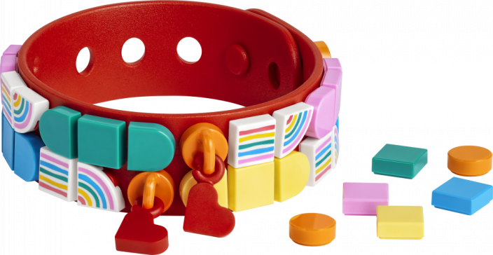 LEGO® DOTS 41953 Regenbogen Armband mit Anhängern
