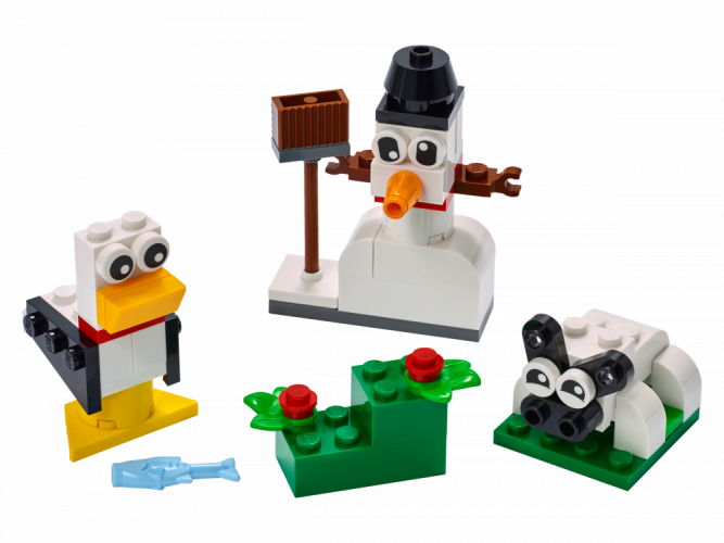 LEGO® Classic 11012 Creatieve witte stenen