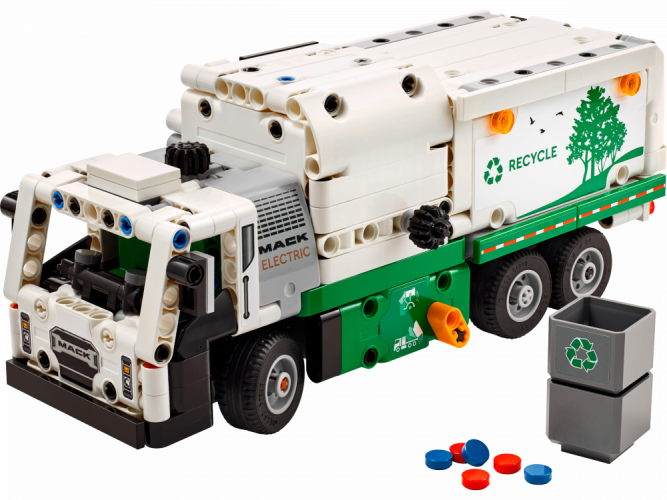 LEGO® Technic 42167 Camião do Lixo Mack® LR Electric