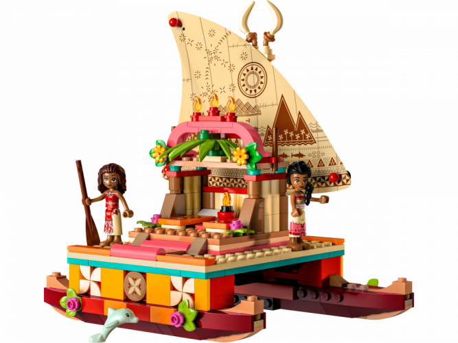 LEGO® Disney™ 43210 Le bateau d’exploration de Vaiana