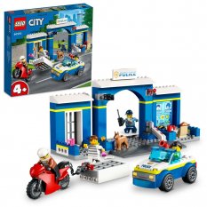 LEGO® City 60370 La course-poursuite au poste de police