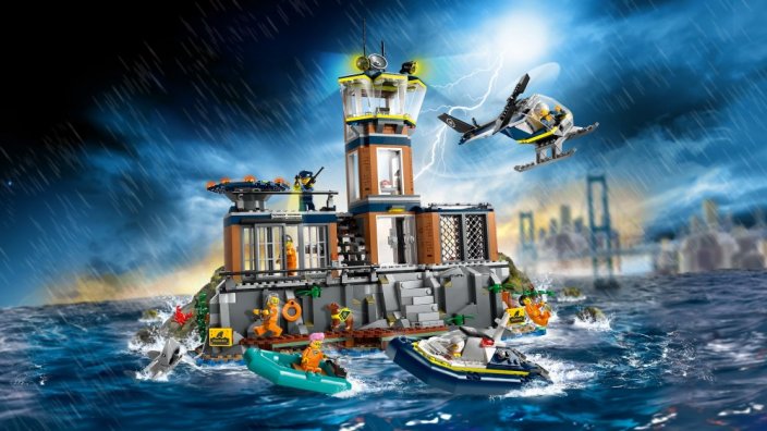 LEGO® City 60419 Politiegevangeniseiland