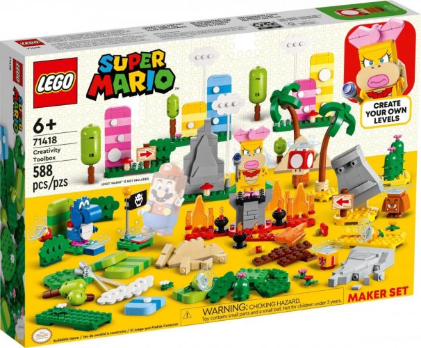 LEGO® Super Mario™ 71418 Kreativbox – Leveldesigner-Set
