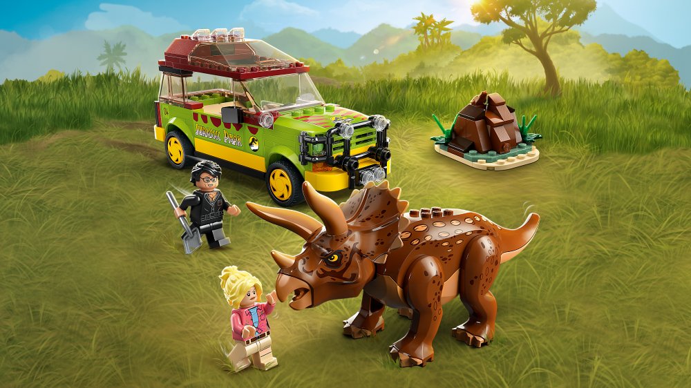 LEGO Jurassic World Análisis del Triceratops 76959