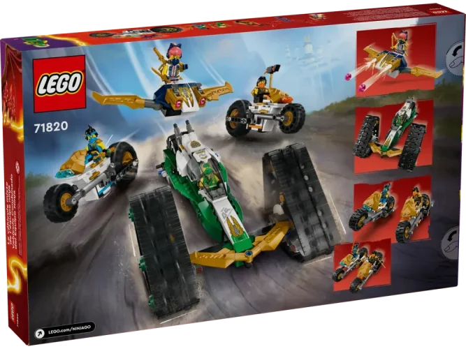 LEGO® Ninjago® 71820 Cingolato del Team Ninja