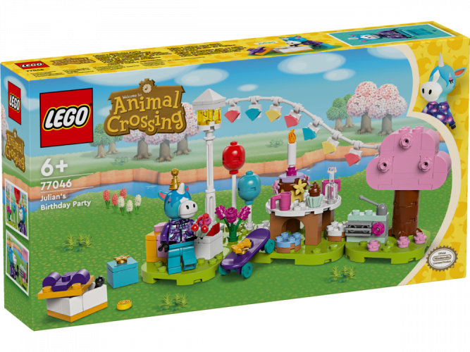 LEGO® Animal Crossing™ 77046 Przyjęcie urodzinowe Juliana
