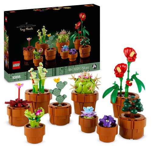 LEGO® Icons 10329 Les plantes miniatures
