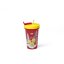 LEGO® ICONIC Girl cup with straw - yellow/red