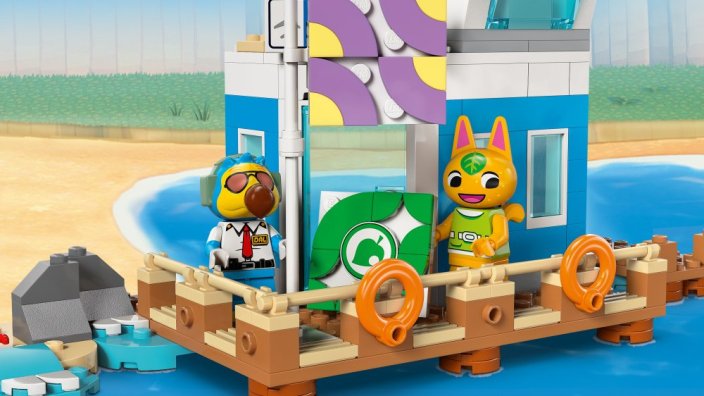 LEGO® Animal Crossing™ 77051 Zboară cu Dodo Airlines