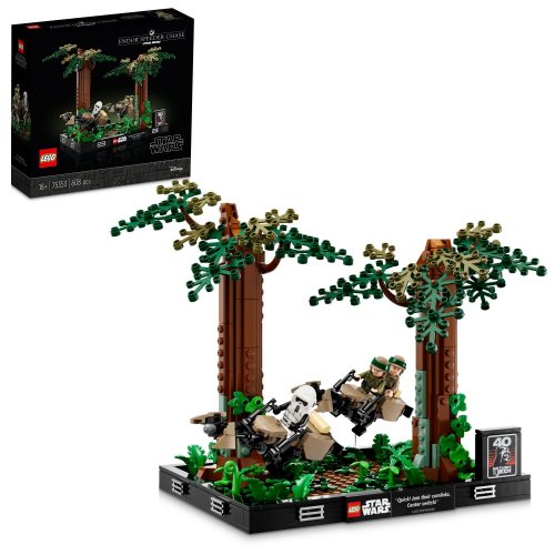 LEGO® Star Wars™ 75353 Diorama Inseguimento con lo speeder su Endor™