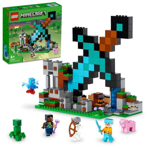 LEGO® Minecraft® 21244 L’avant-poste de l’épée