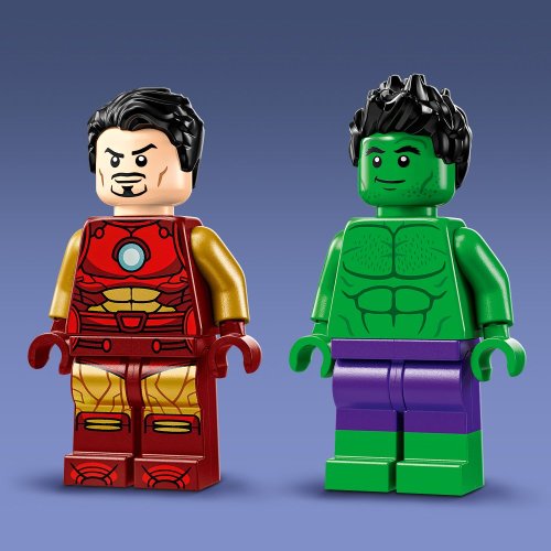 LEGO® Marvel 76287 Iron Man med motorcykel och Hulk