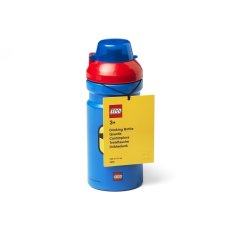 LEGO® ICONIC Classic Bouteille à boire - rouge/bleu