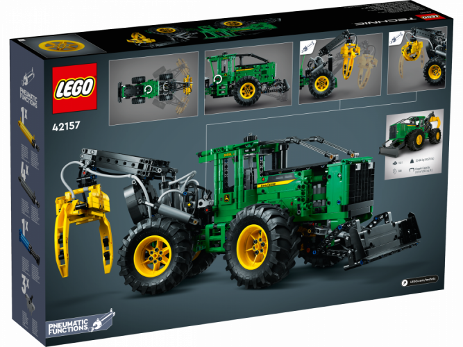 LEGO® Technic 42157 Ciągnik zrywkowy John Deere 948L-II