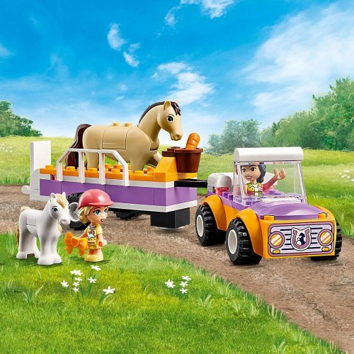 LEGO 42634 - La remorque du cheval et du poney L…
