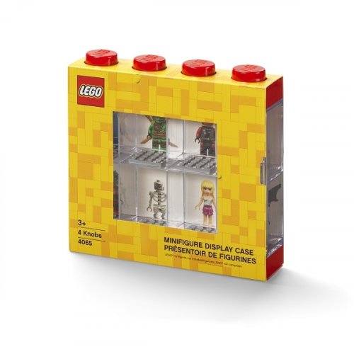 LEGO Pudełko kolekcjonerskie na 8 minifigurek - czerwone