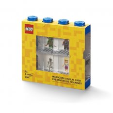LEGO® Zberateľský box pre 8 minifigúrok - modrý