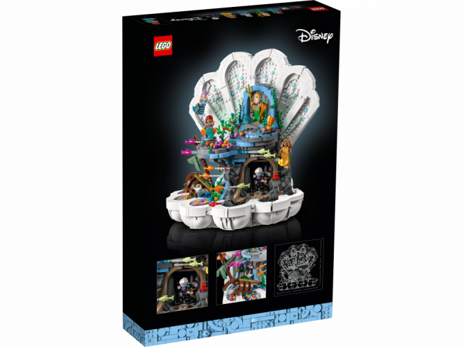 LEGO® Disney™ 43225 De Kleine Zeemeermin koninklijke schelp