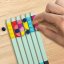 LEGO® DOTS Stylos gel, mélange de couleurs - 6 pièces