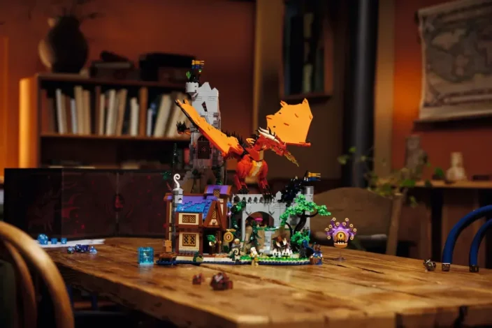 LEGO® Ideas 21348 Dungeons & Dragons: A vörös sárkány meséje