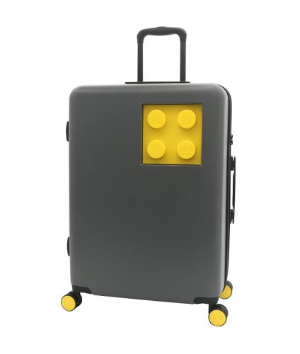 LEGO® Luggage URBAN 24\" - Tmavosivá/žltá