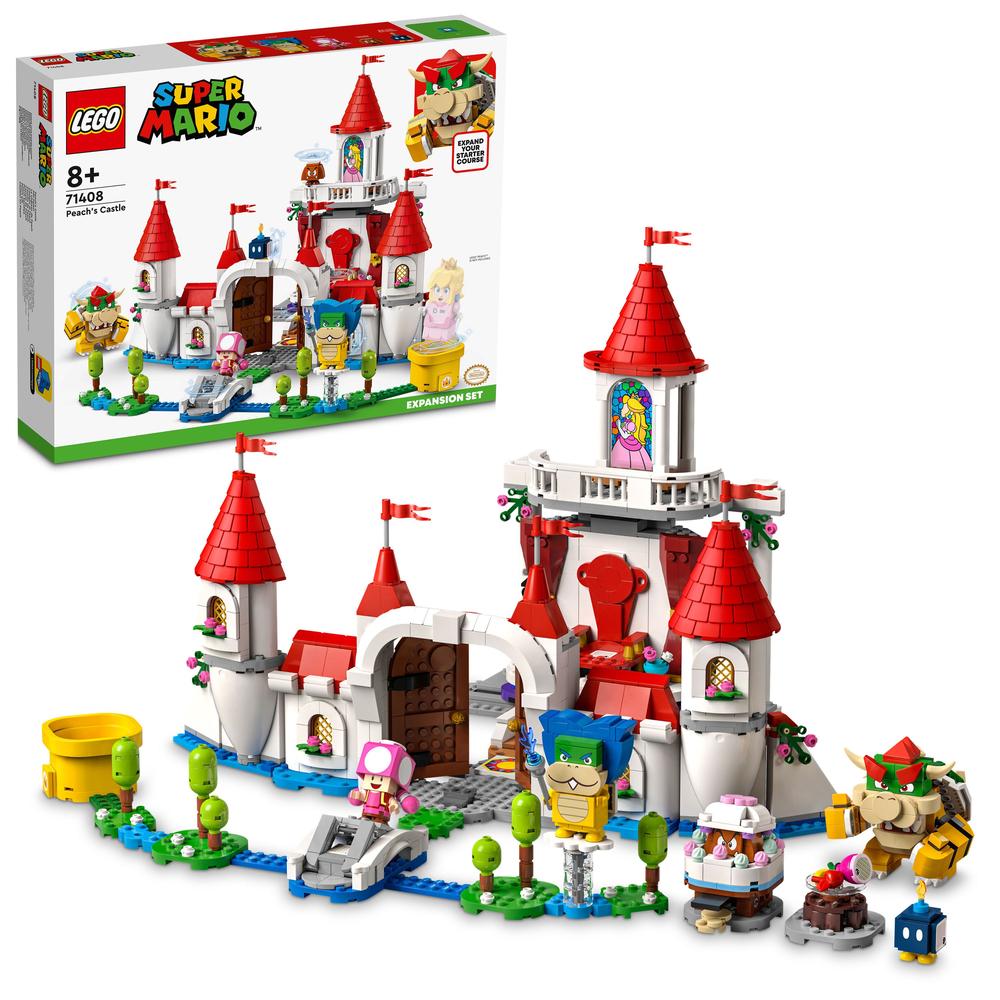 LEGO® Super Mario™ 71408 Set de Expansión: Castillo de Peach