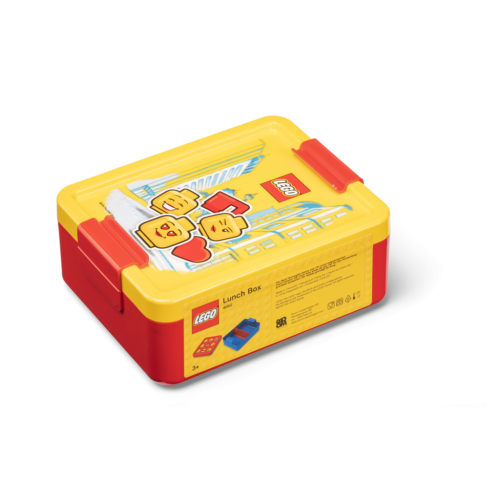 LEGO® ICONIC Girl snack box - yellow/red