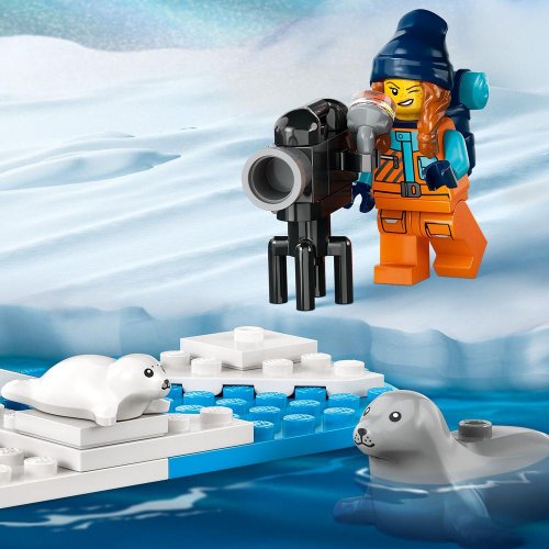 LEGO® City 60376 La motoneige d’exploration arctique