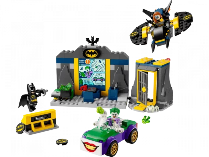 LEGO® DC Batman™ 76272 Batcave™ cu Batman™, Batgirl™ și Joker™