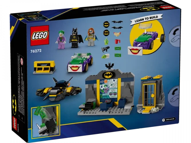 LEGO® DC Batman™ 76272 La Batcave™ avec Batman™, Batgirl™ et Le Joker™