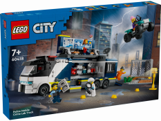 LEGO® City 60418 Camião de Laboratório Criminal da Polícia