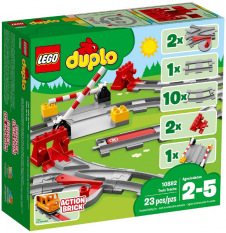 LEGO® DUPLO® 10882 Vías ferroviarias