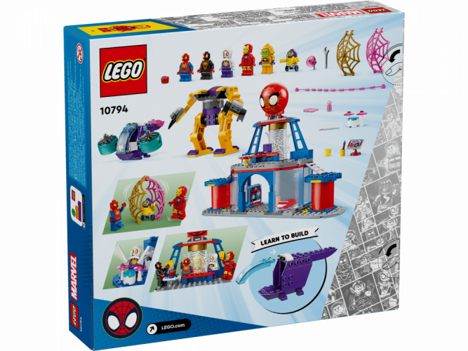 LEGO® Marvel 10794 Pavoučí základna Spideyho týmu