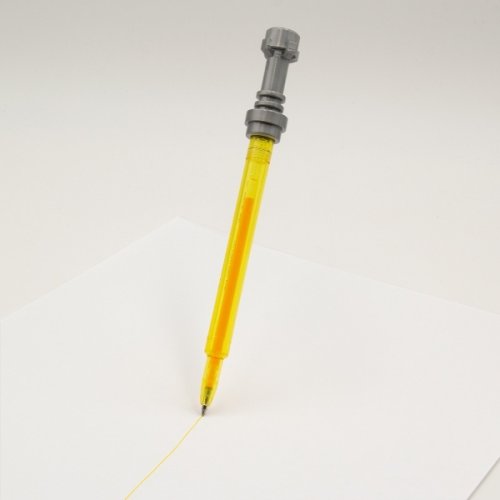 LEGO® Star Wars Bolígrafo de gel sable láser - Amarillo