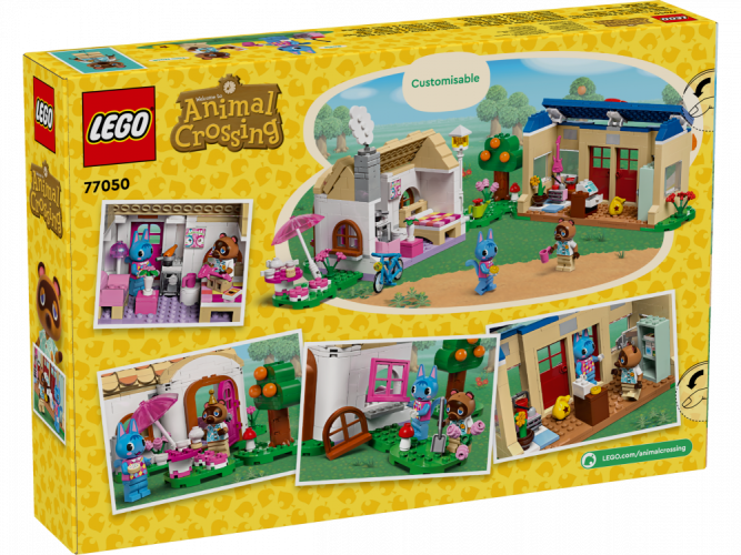 LEGO® Animal Crossing™ 77050 MiniNook y casa de Minina