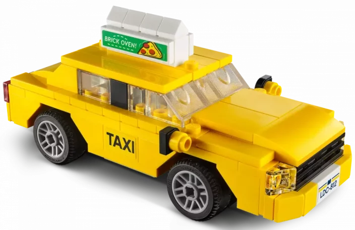 LEGO® Creator Expert 40468 Taxi giallo