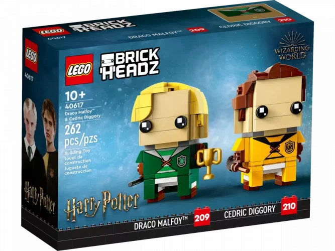 LEGO® BrickHeadz 40617 Draco Malfoy™ e Cedric Diggory