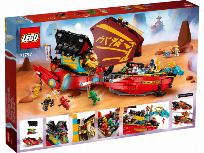 LEGO® Ninjago® 71797 Perła Przeznaczenia — wyścig z czasem