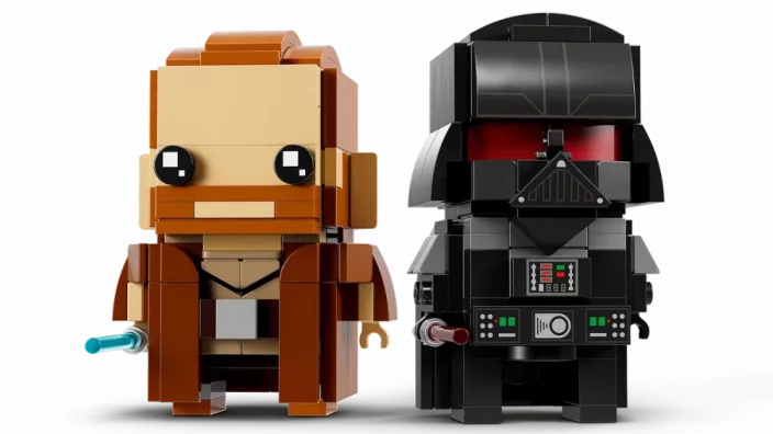 LEGO® BrickHeadz 40547 Obi-Wan Kenobi™ y Darth Vader™