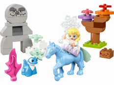 LEGO® DUPLO® 10418 Disney™ Elsa și Bruni în pădurea fermecată