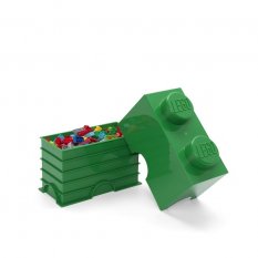 LEGO® Úložný box 2 - tmavozelená