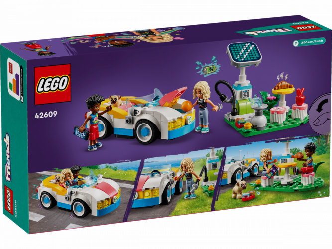 LEGO® Friends 42609 La voiture électrique et la borne de recharge
